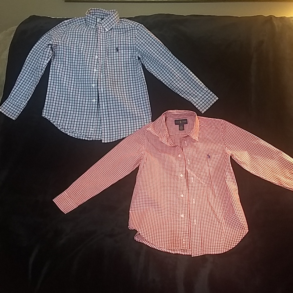 Two Polo Ralph Lauren shirts